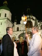 Viktor Yushchenko and Ivan Plyusch