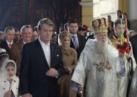 Easter celebrates in Kiev