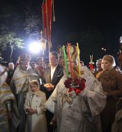 Easter celebrates in Kiev