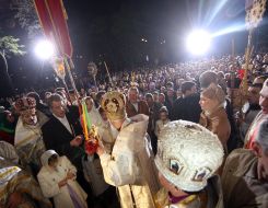 Easter celebrates in Kiev