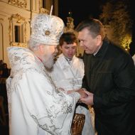 Виктор Янукович и Владимир Сабодан