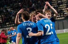 Soccer. FC ”Metallurg” (Zaporozhye) vs. FC ”Dnepr” (Dnepropetrovsk)