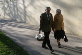 Elderly couple