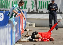 Soccer. FC ”Karpaty” (Lvov) vs. FC ”Zarya” (Lugansk)