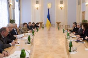 Встреча Владимира Литвина с Кнутом Воллебеком