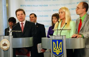 Press-conference participants