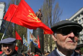 Mass meeting participants