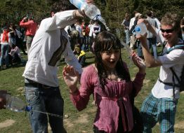 Участники этнографического фестиваля «Велика Гаївка»