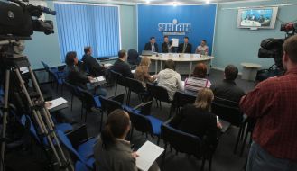 Пресс-конференция на тему: “Украинские  водители против “всевидящего ока ГАИ”  в УНИАН