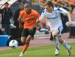 Luiz Adriano and Oleh Shandruk