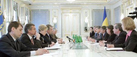 Виктор Ющенко и Джеймс Стайнберг