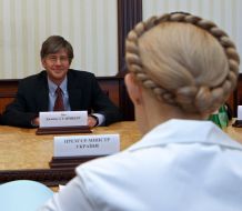 Юлия Тимошенко и Джеймс Стайнберг