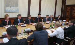 Встреча Юлии Тимошенко и Джеймса Стайнберга