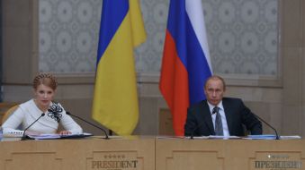 Yulia Timoshenkoand Vladimir Putin