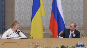 Yulia Timoshenkoand Vladimir Putin