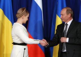 Yulia Timoshenkoand Vladimir Putin