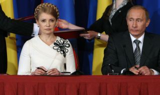 Yulia Timoshenkoand Vladimir Putin