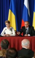 Yulia Timoshenkoand Vladimir Putin