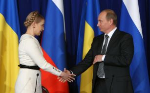 Yulia Timoshenkoand Vladimir Putin
