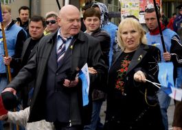 Vasiliy Kiselyov and Maria Kiselyova