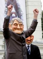 Aleksandr Lukashenko and Viktor Yushchenko