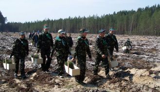 ”Forest’s future is in your hands” action participants