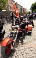 Biker’s parade travel