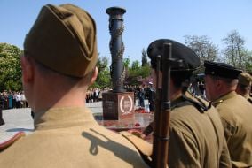 Sevastopol city military historical club members
