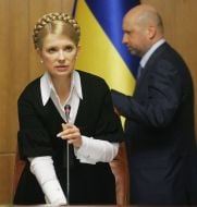 Yulia Timoshenko and Aleksandr Turchinov