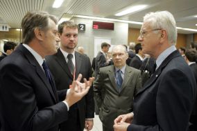 Віктор Ющенко та Ганс Поттерінг