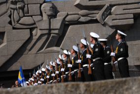 Sailors of Ukrainian Navy
