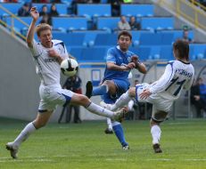 Soccer. FC ”Dnepr” vs. FC ”Chernomorets”