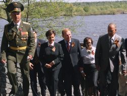 Leonid Kuchma and Lyudmila Kuchma