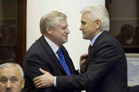 Vladimir Litvin and Sergey Mironov