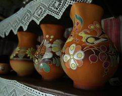 Clay pots