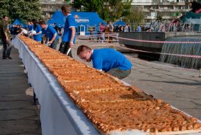 The largest pie in Ukraine