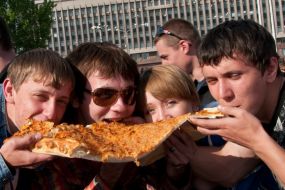The largest pie in Ukraine