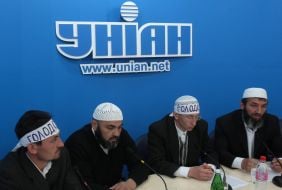 Nariman Potelov, Dilyaver Reshytov, Rinat Shaymardanov and Reshat Seydaliev