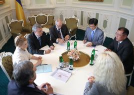 Yuliya Timoshenko’s meeting with the president of the “KIA Motors” corporation