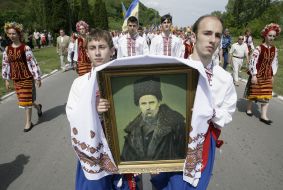 Portrait of Taras Shevchenko