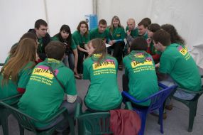 Participants of the Youth forum ”Zavtra.UA”