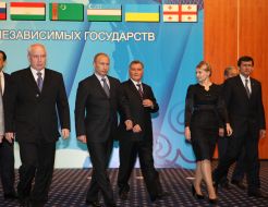 Yuliya Timoshenko and Vladimir Putin