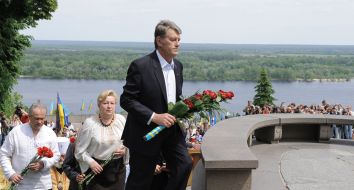 Віктор Ющенко та Віра Ульянченко