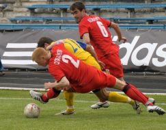 Dmitriy Semochko, Arturs Sigailis and Petr Kovalchuk