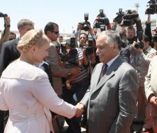 Yulia Timoshenko and Al-Baghdadi Ali Al-Mahmudi
