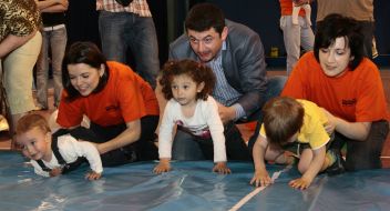 Родители готовят к старту своих детей