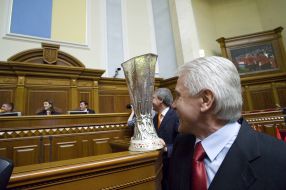 Владимир Литвин и Ринат Ахметов