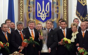 FC “Shakhter” players and workers rewarding ceremony