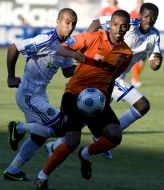 Willian, Badr El Kaddouri and Ayila Yussuf