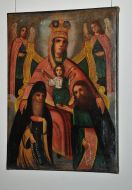 Icon ”Mother of God of the Kiev Caves with saint Anthony and saint Feodosy of the Kiev Caves”